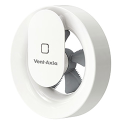 Badkamer ventilator Svara met vocht- en lichtsensor 100-125mm (app-gestuurd)