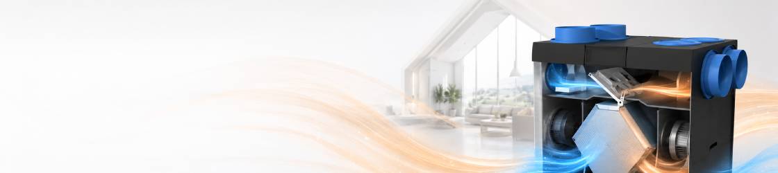 Welke invloed heeft ventilatie met een bypass op de temperatuur in huis?