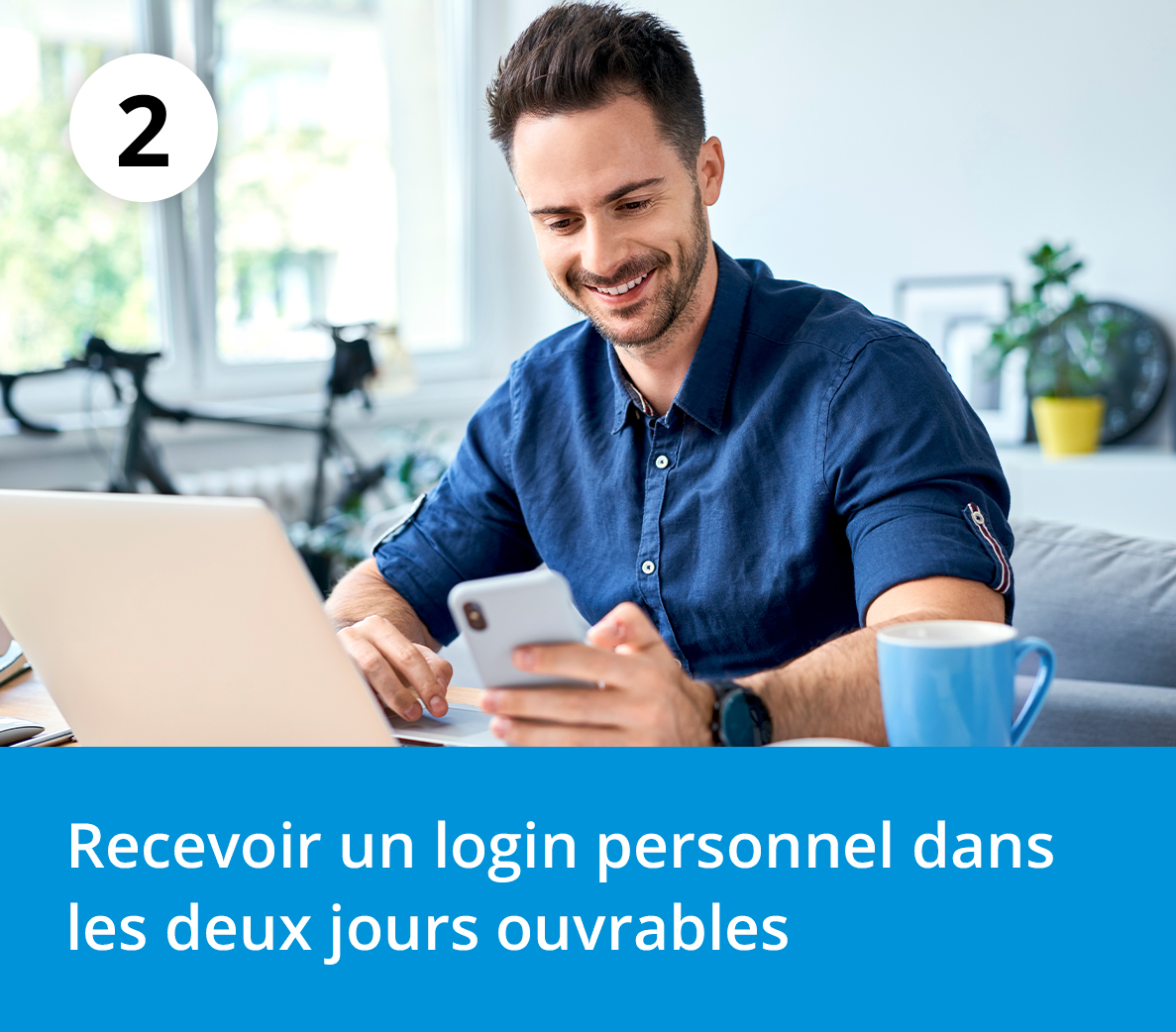 Étape 2 - enregistrement de l'entreprise