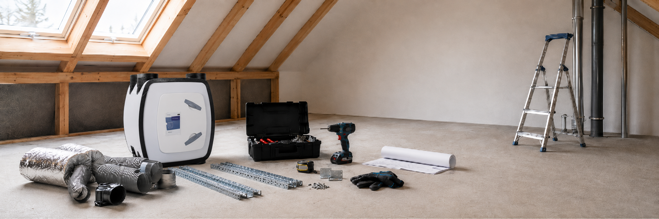 Installatie WTW ventilatiesysteem en montagetips