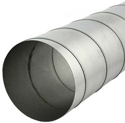 Spirobuis Ø 80mm lengte 1,5 meter - Gegalvaniseerd