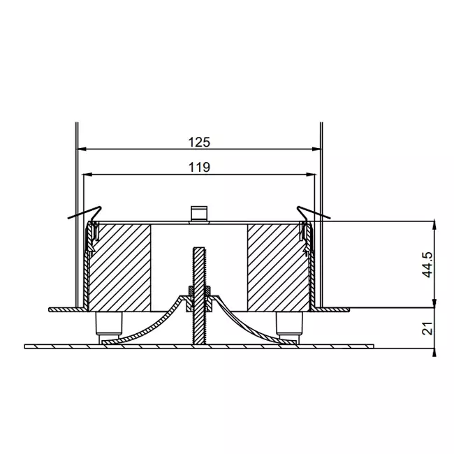Duco Vent Design vierkant XL AK afvoer en toevoer