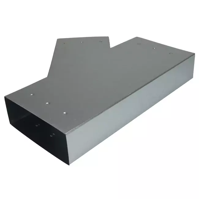 T-stuk 45 graden 220x80 mm - 170x80 mm tbv instortkanaal