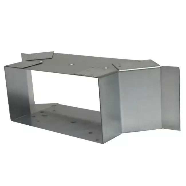 Zijaansluiting 170x80 mm voor rechthoekig instortkanaal