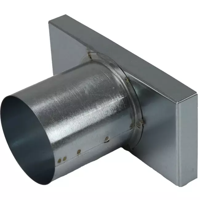 Deksel 170x80 mm met aansluiting diameter 80 mm tbv instortkanaal