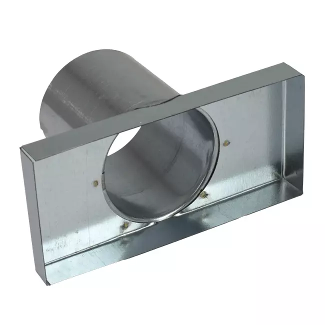 Deksel 170x80 mm met aansluiting diameter 80 mm tbv instortkanaal