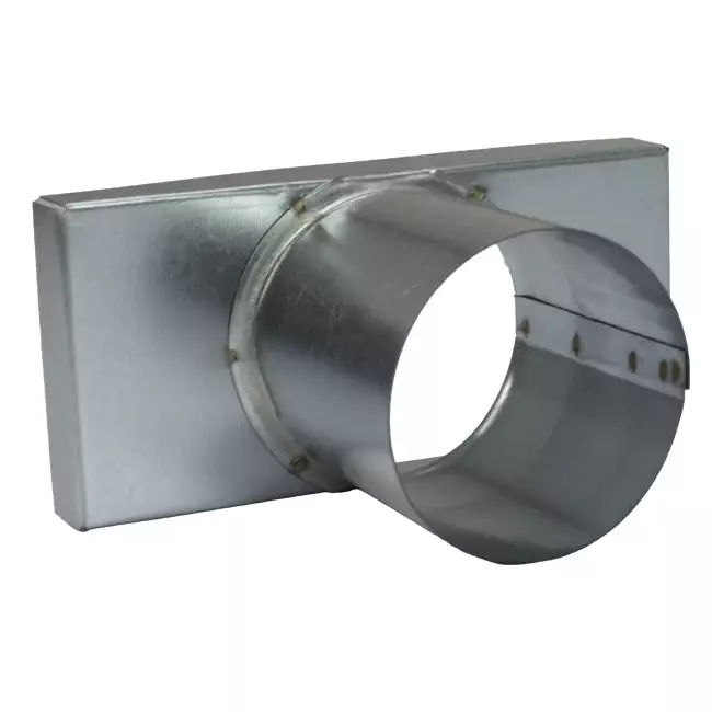 Deksel 170x80 mm met aansluiting diameter 80 mm tbv instortkanaal