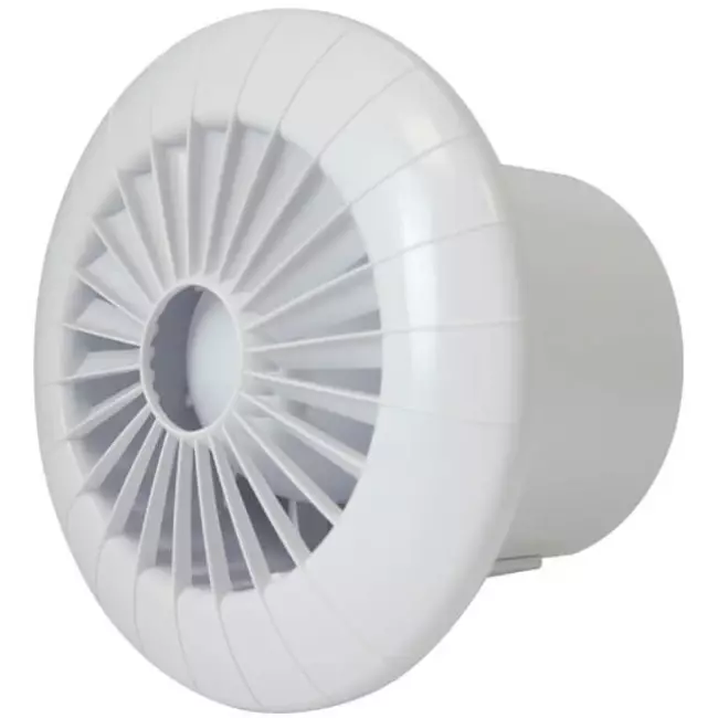 Badkamerventilator Ø 100 mm wit - aRid 100 BB HS