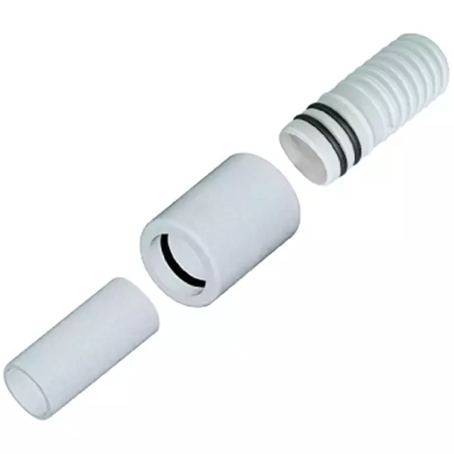 Verbindingsmof voor flexhose