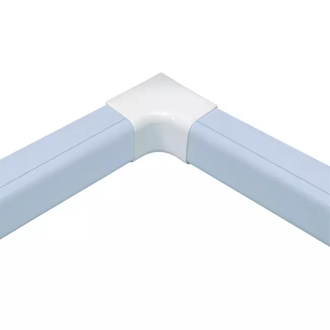 Climaplus airco leidinggoot Haakse binnenbocht 3530 RAL 9010 WIT