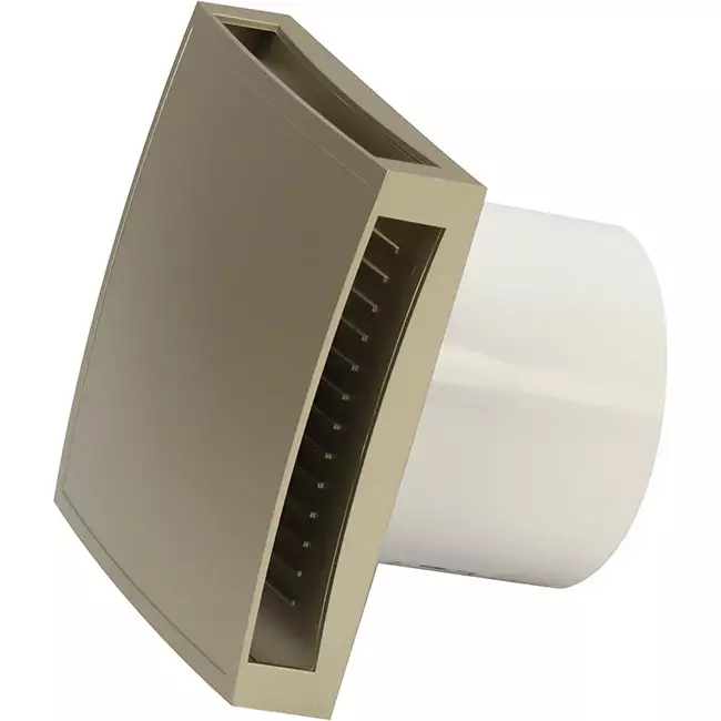 Badkamerventilator Ø 100 mm Goud - Design T100G
