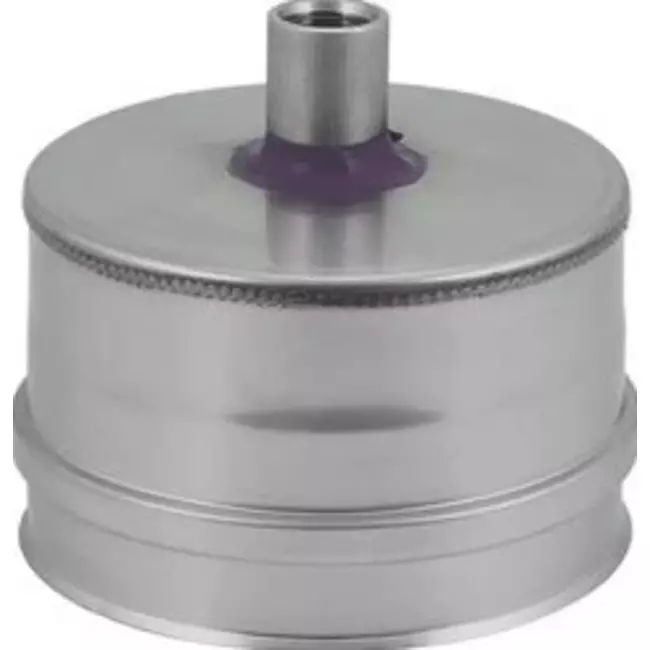 DW diameter 100 (100/150) condensdop (I316L/I304)