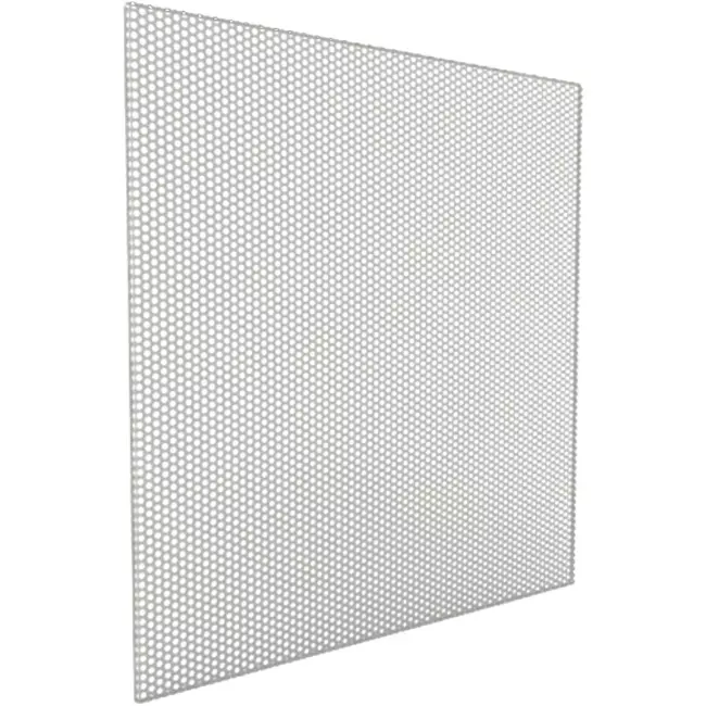 Plafondrooster geperforeerd paneel 594x594 voor inleg in systeemplafonds