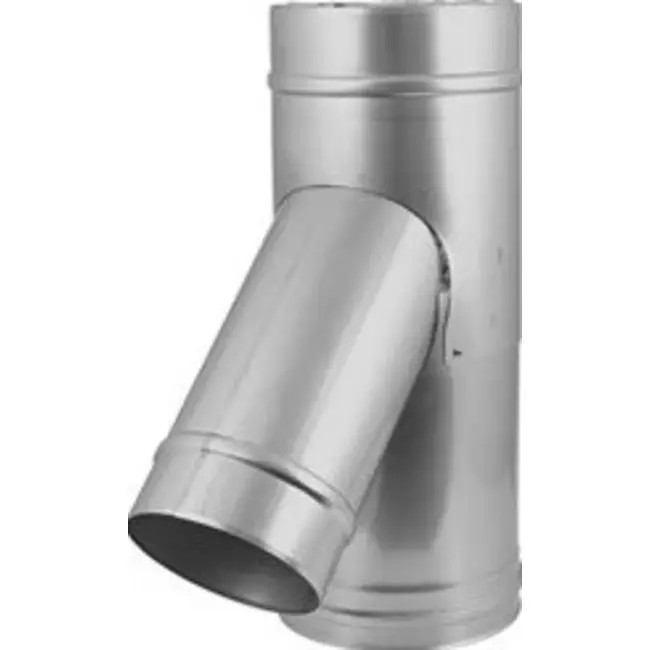 EW diameter  100 mm T-stuk 135 gr I316L (D0,5)