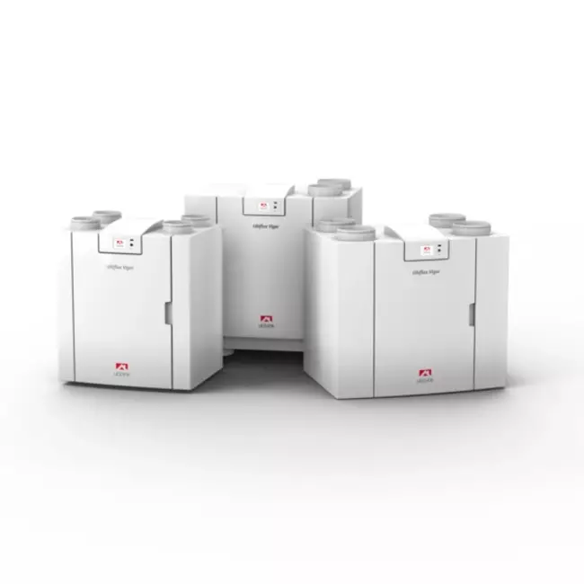 Ubbink WTW wandunit Ubiflux Vigor W325 4/0 rechts enthalpie