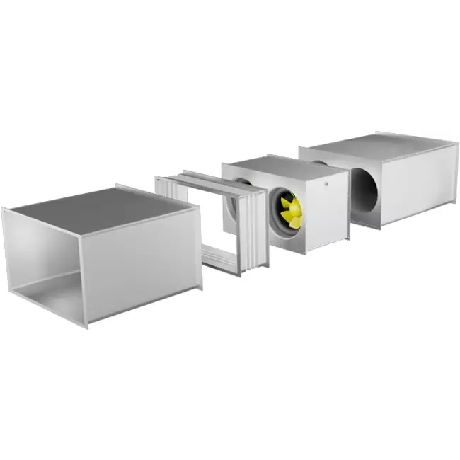 Kanaalventilator geïsoleerd - EMKI 8050 EC 21
