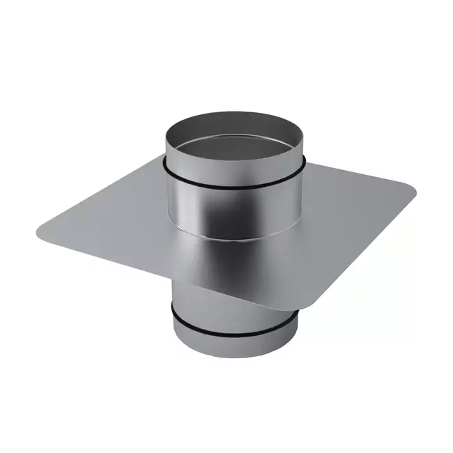 Plakplaat voor ventilatiekap Stream-Vent diameter 125 mm