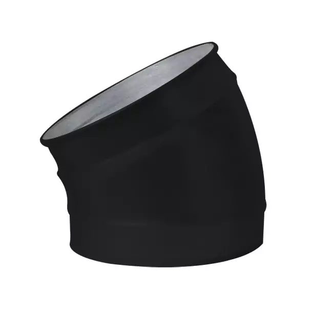 Coude spiralé rond 30° Ø 80 mm pour conduit rigide galvanisé - sur mesure RAL9005