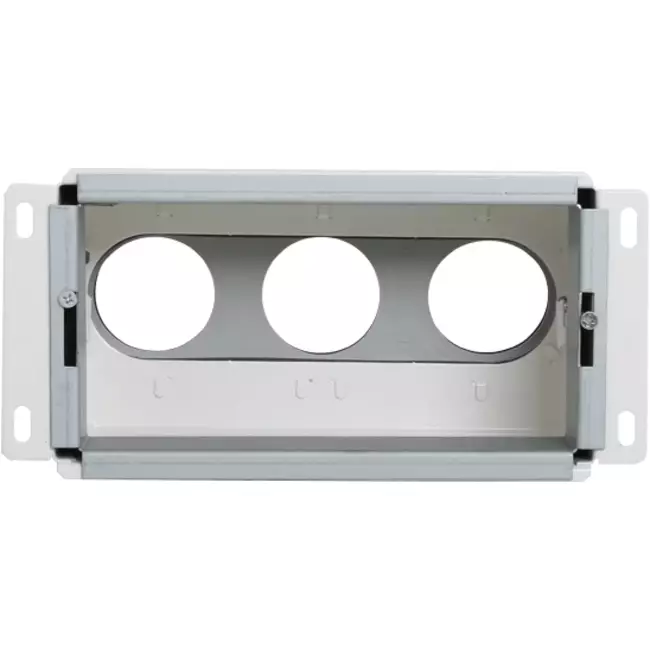 Vent -Axia Uniflexplus wandcollector achteraansluiting 3 x Ø69mm Incl. 2 x afdichtdeksels Ø69mm