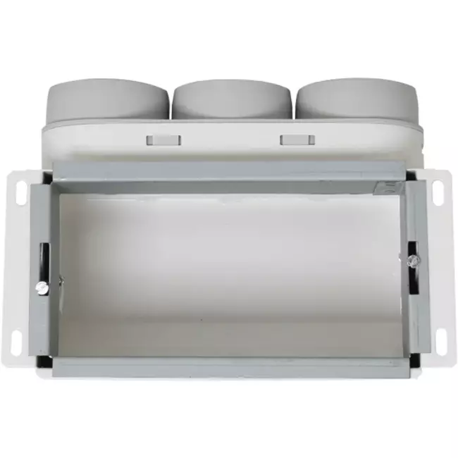 Vent-Axia Uniflexplus wandcollector boven 3 x Ø69 incl. 2 x Ø69mm afdichtdeksels