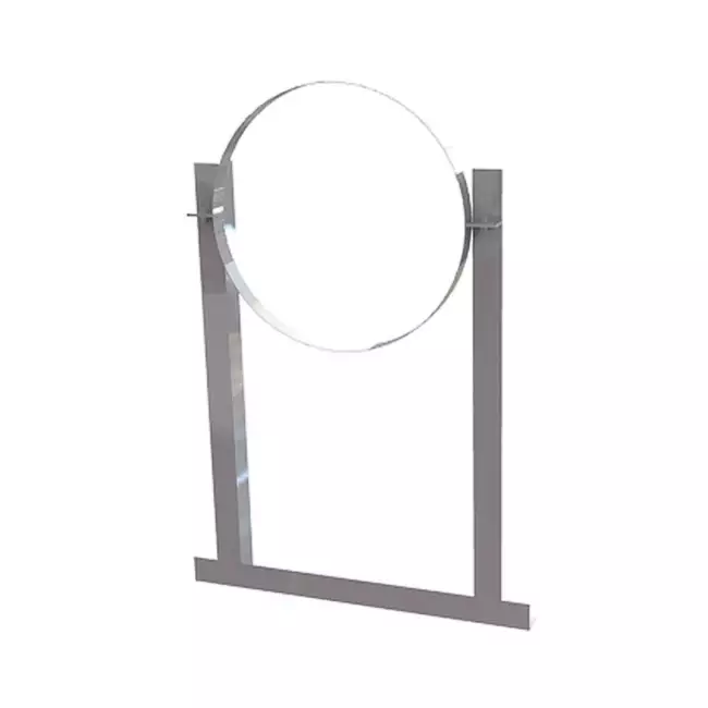 Aluminium dakbeugel voor spirobuis diameter 250mm