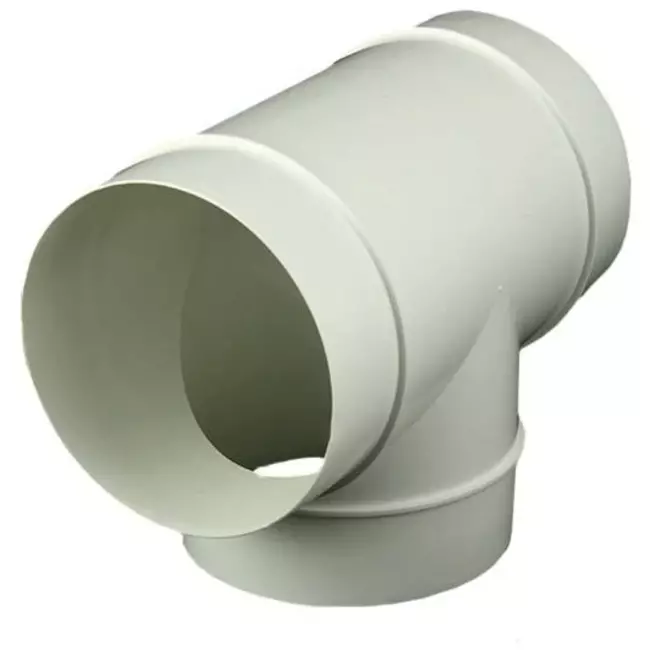 Rond kunststof T-stuk diameter: 150 mm - AT150