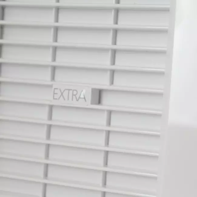 Badkamerventilator Ø 100 mm Wit met automatische sluitklep, timer en vochtsensor - luxe X100ZHT