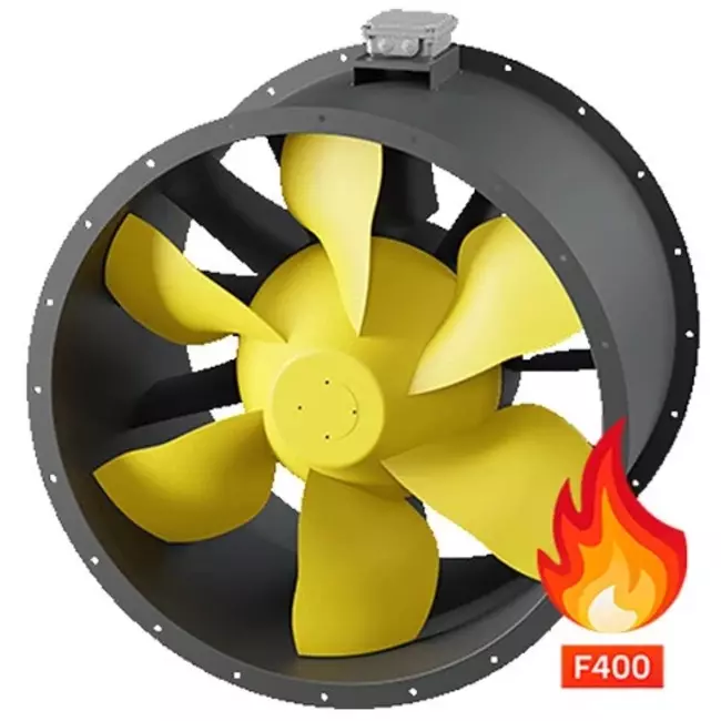 Axial ventilateur de gaine gaz de combustion - AL 1120 D6 F4 03