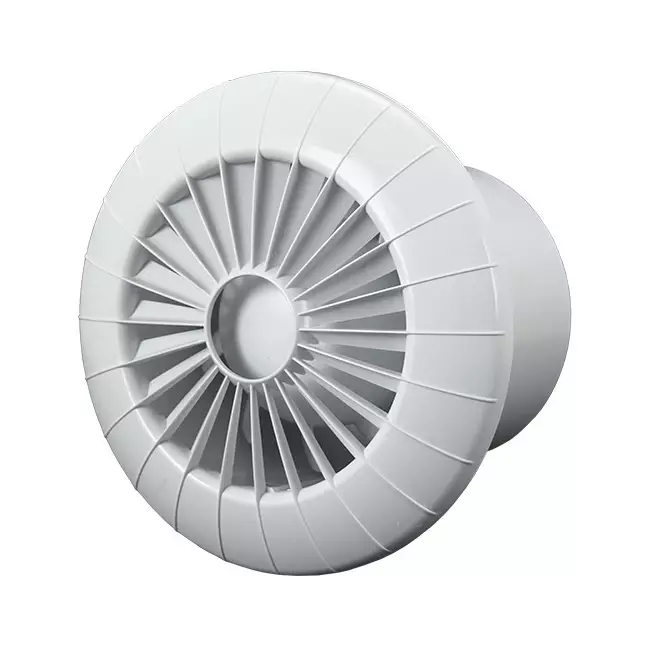 Badkamerventilator Ø 100 mm wit - aRid 100 BB TS