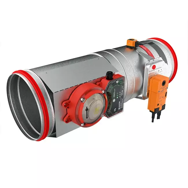 Rooksensor 230V voor ronde brandklep 100 mm - E-FDC A SSA D100 230
