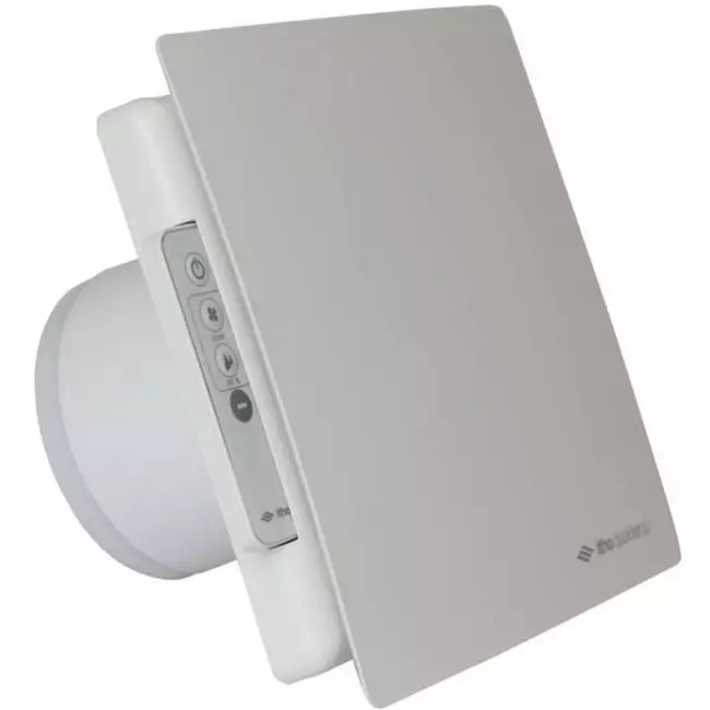 Vmc salle de bain Ø100 mm - Minuterie, capteur d'humidité et télécommande BTV-ssst Supreme