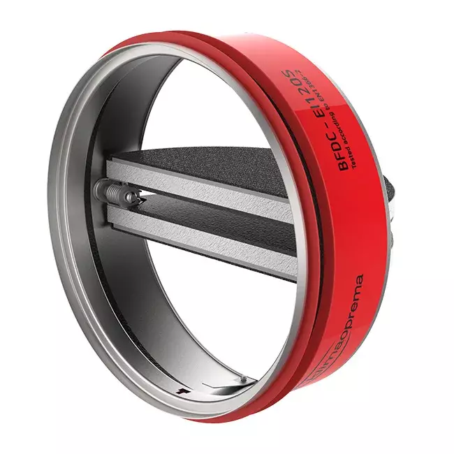Clapet coupe-feu circulaire 150 mm - E-BFDC EI120S 150