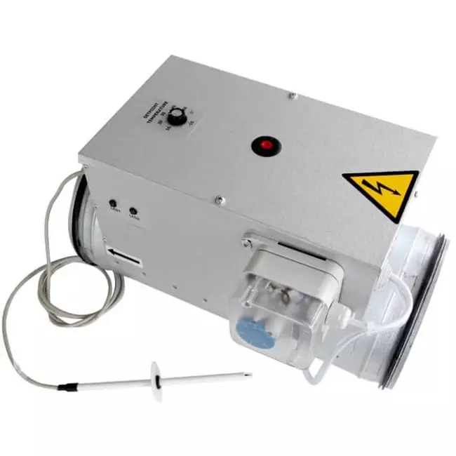 Orcon CBRF 160 16 voorverwarmer, elektrisch inclusief luchtstroombewaking en kanaalsensor - 230 volt