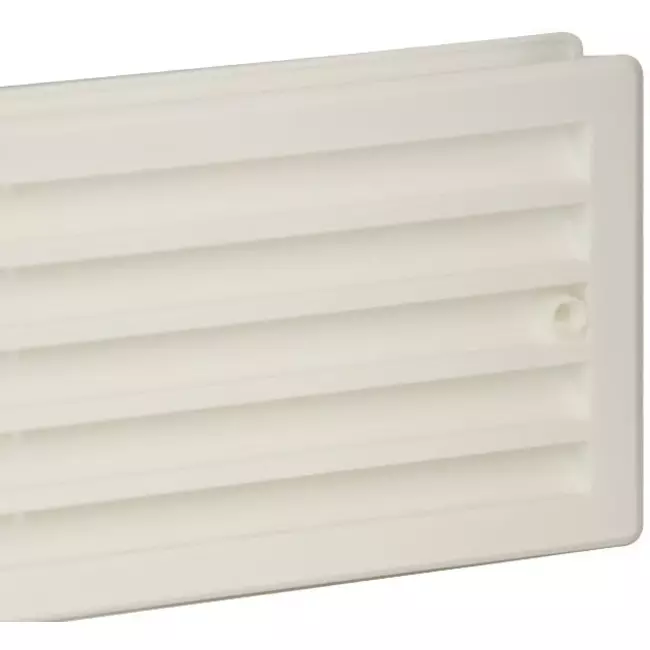 Deurrooster 450x92 wit - VR459