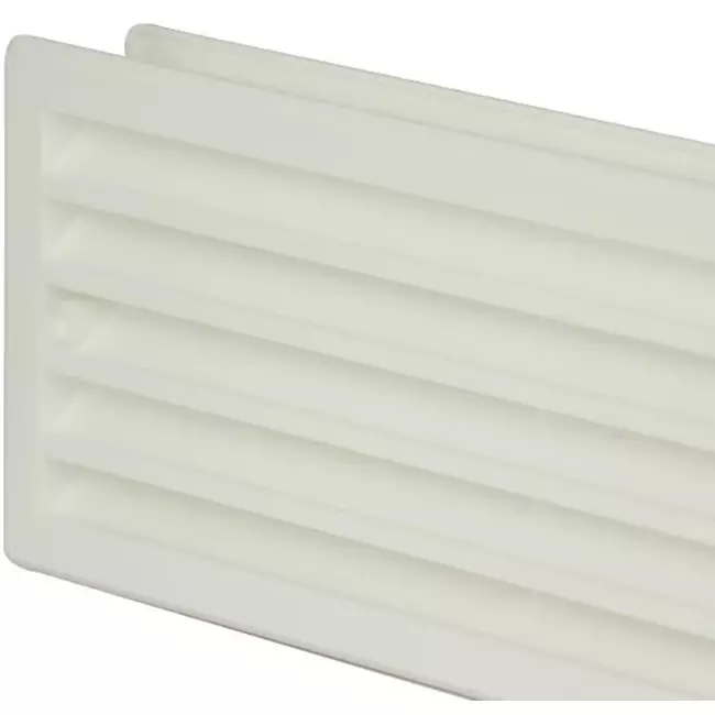 Deurrooster 450x92 wit - VR459