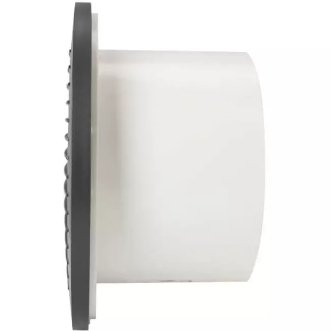 Badkamer ventilator rond Ø 125 mm antraciet - basis EA125A
