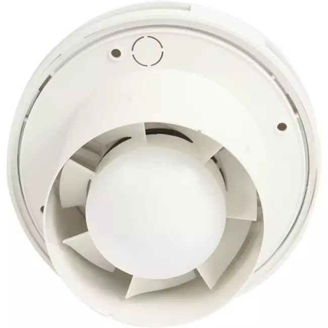 Badkamer ventilator rond Ø 125 mm wit - design EAT125