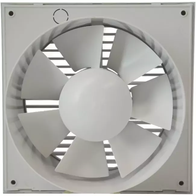 Badkamerventilator Ø 125 mm Zilver - standaard EE125S