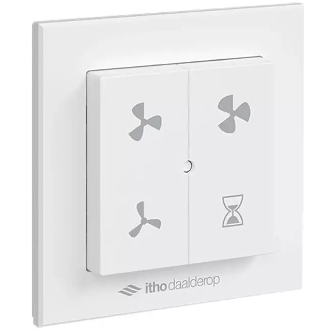 Itho Daalderop RFT-N commande sans fil blanc