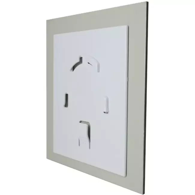 Air Roxy badkamerventilator met aansluitdiameter 125 mm met timer - front goud aluminium
