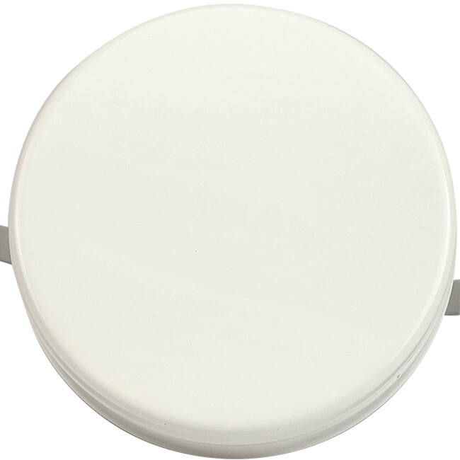 Ventilatie toevoer ventiel 125mm met metaal klemveren - SAV-C125 RAL9010