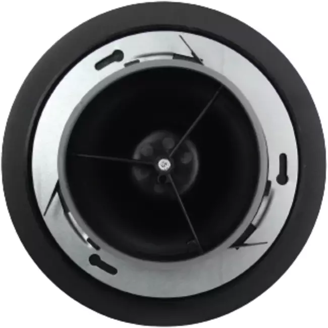 Imaginair RLV ventiel groot Ø 125 mm  - montageveren + ring - zwart