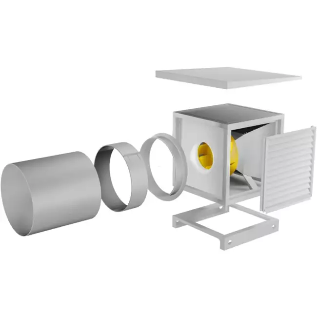 Ventilateur de caisson débit d'air extérieur du moteur - MPC 225 D2 T40