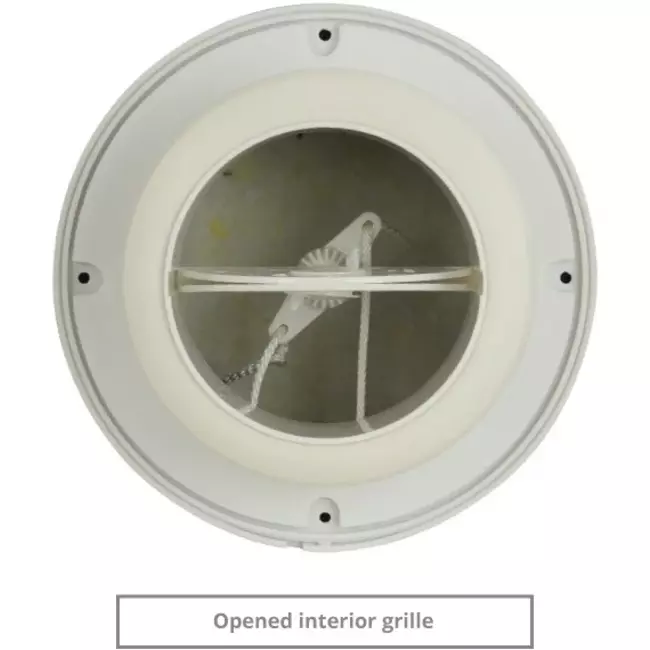 Geïsoleerde geveldoorvoer voor natuurlijke ontluchting diameter 125 mm - SPK2-125