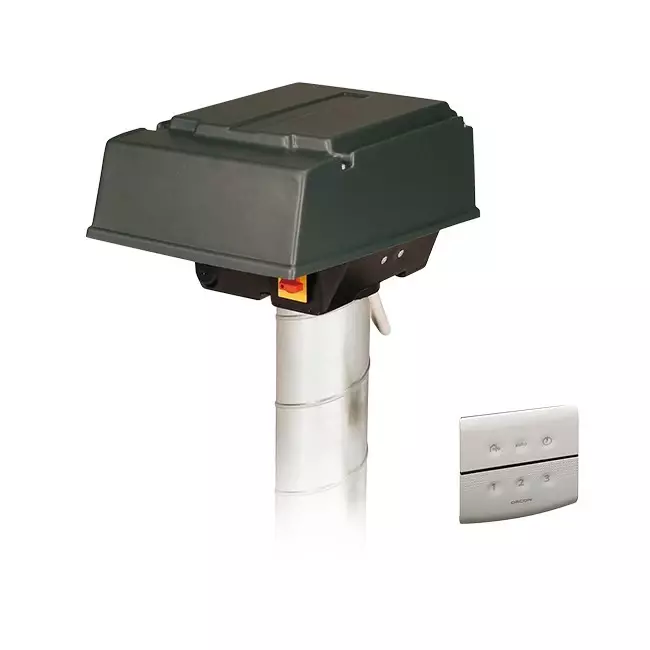 Orcon pijpdakventilator MPV-10WRB 420 m³/h + RFT bediening