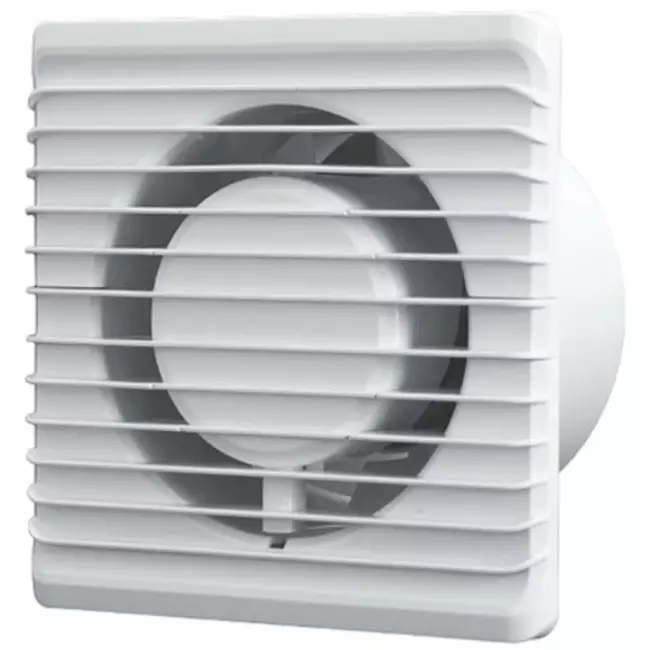 Badkamerventilator Ø 100 mm Wit - energy planet 100PS
