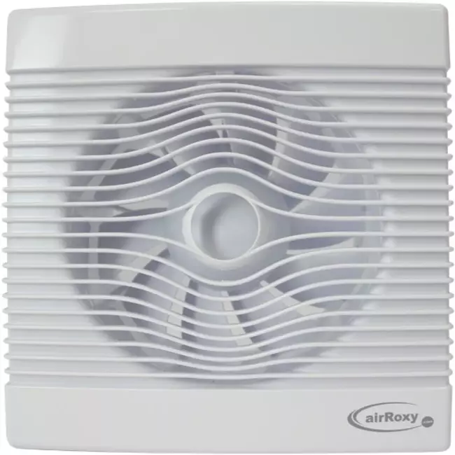 Badkamer ventilator met Vochtsensor en Timer Ø 100 mm wit - pRemium 100HS
