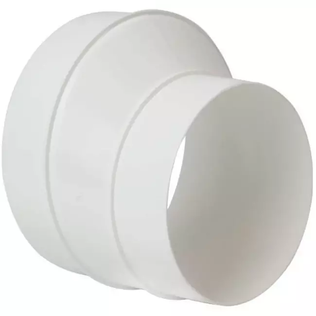 Rond kunststof verloop 125mm naar 100mm - AP125-100