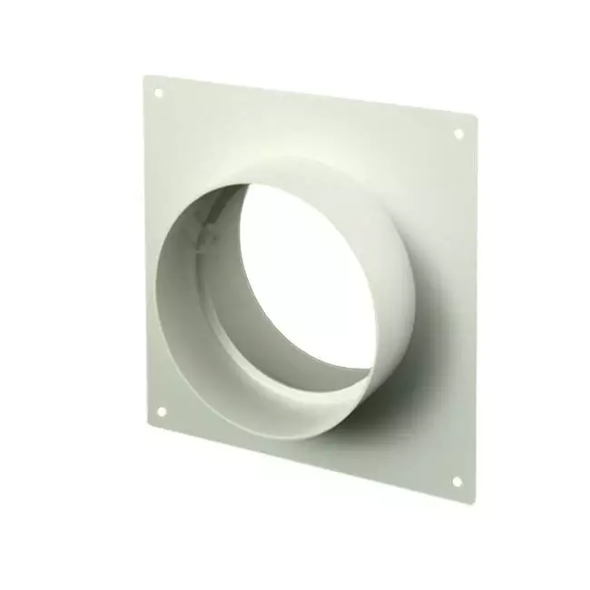 Ronde kunststof muurplaat diameter: 100mm AFS100