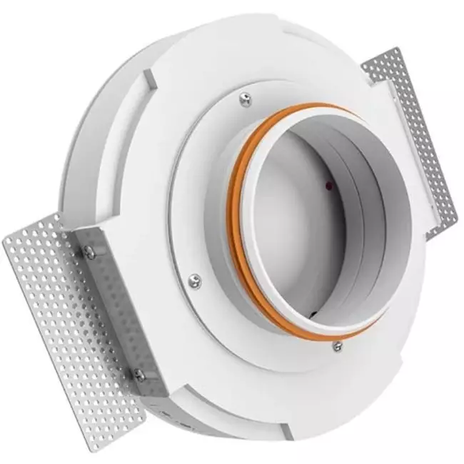 Ergovent instucbaar frameloos ventilatieventiel rond 160 mm